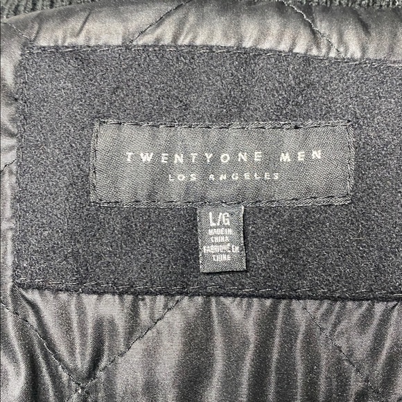 Black Military Toggle Coat - Picture 8 of 9